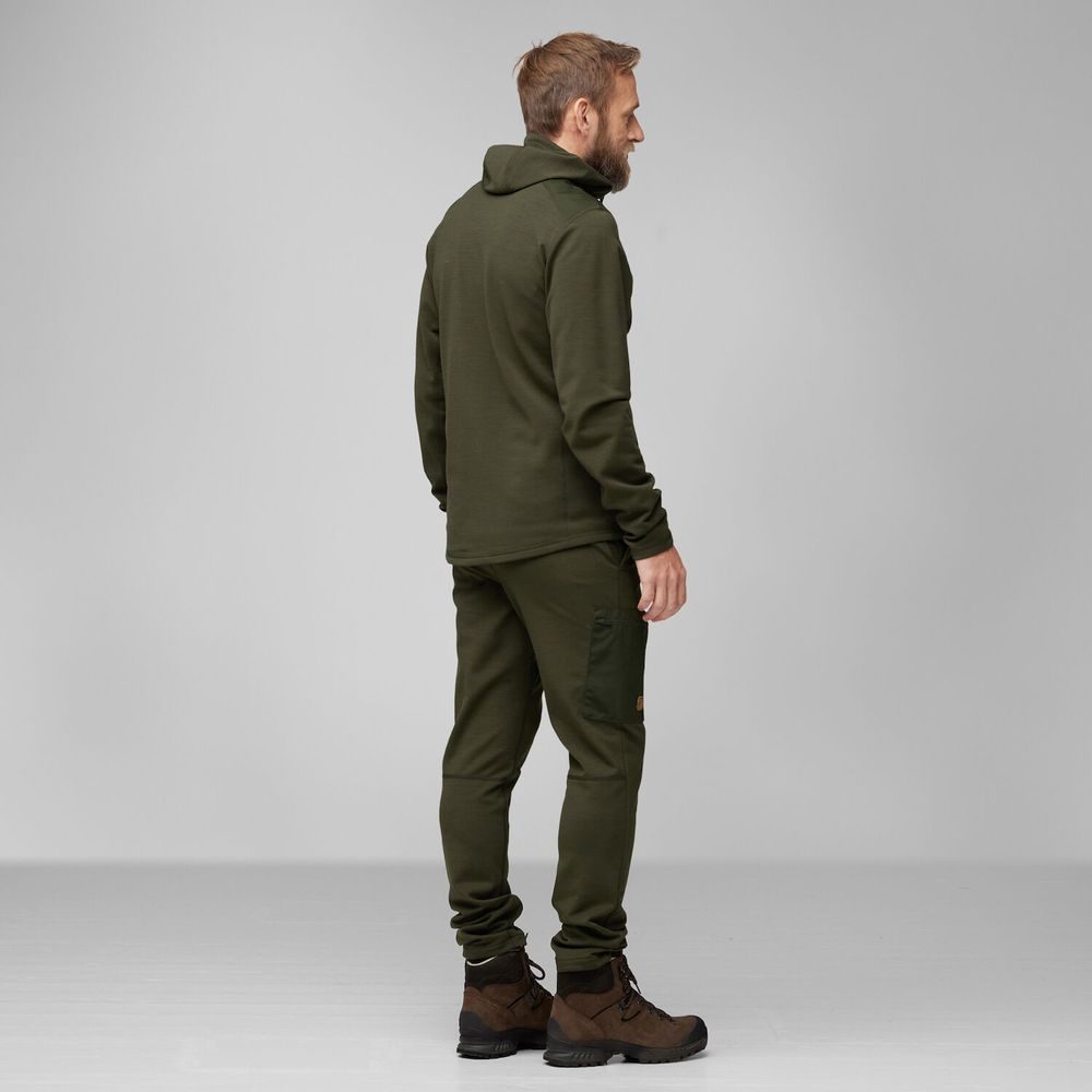 Outdoorweb.eu Keb Fleece Hoodie M Black men s sweatshirt FJALLRAVEN 225.15