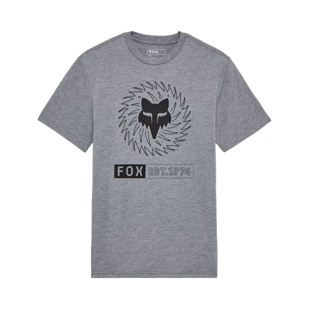 Kairos Ss Tech Tee Heather Graphite