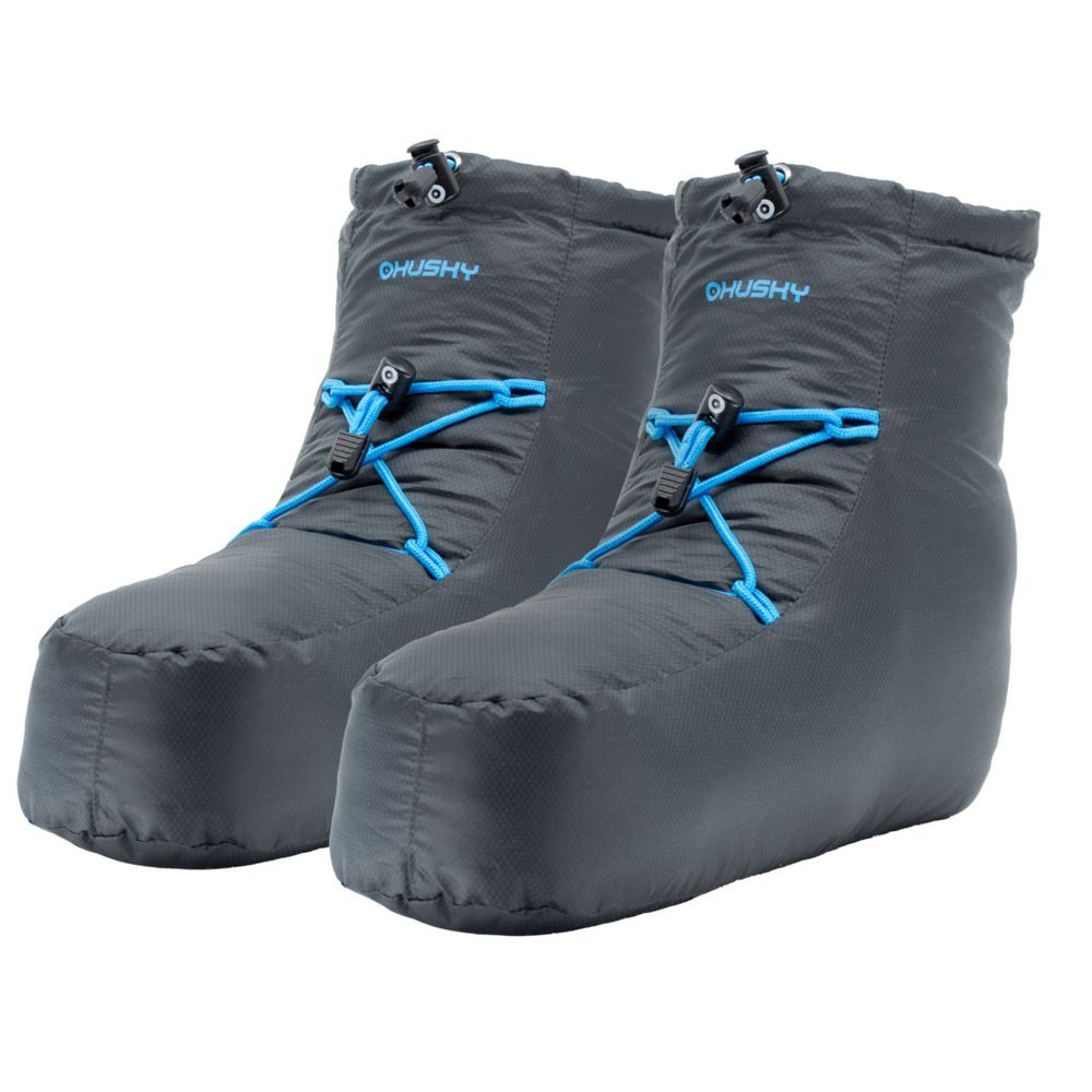 Péřové papuče Dowies antracit