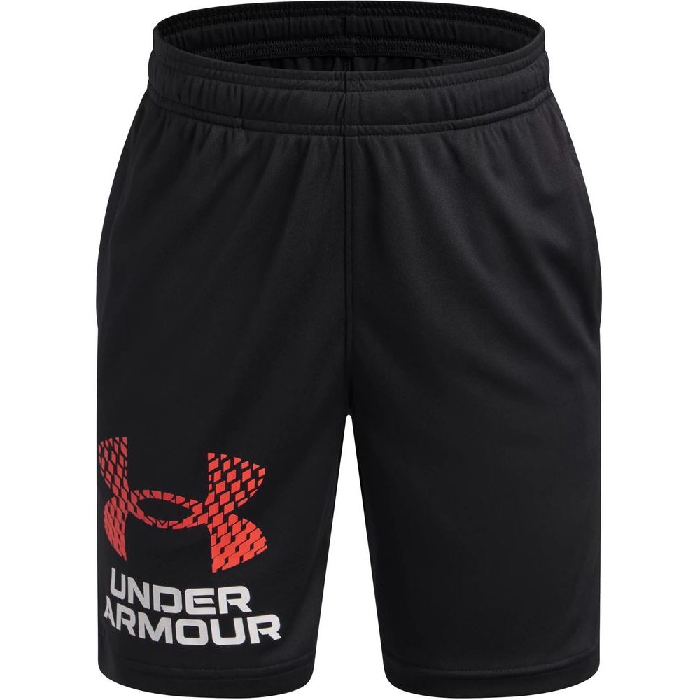 Tech Logo Shorts-BLK