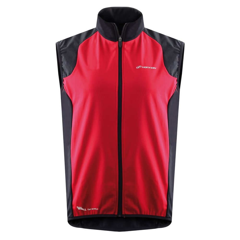PATTRON, Red/anthracite - pánská softshellová vesta