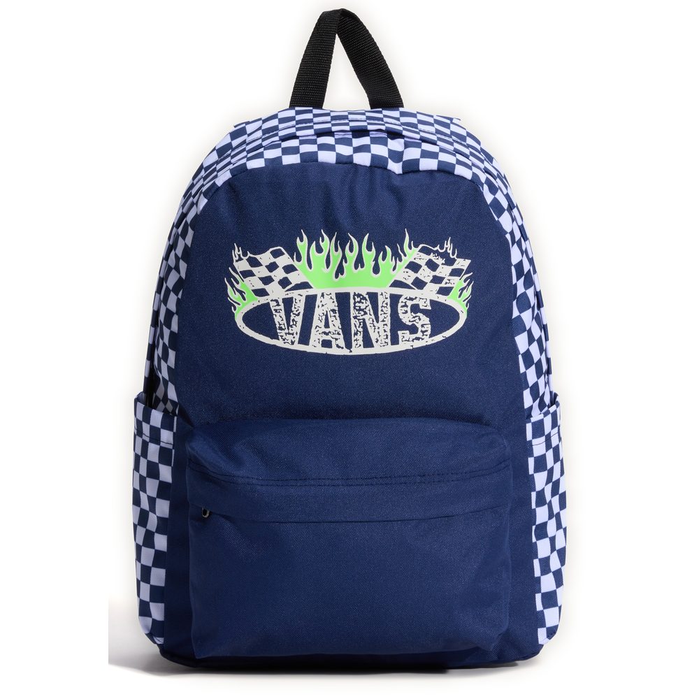 Old Skool Grom Backpack 18 CHECKERBOARD Deep Indigo