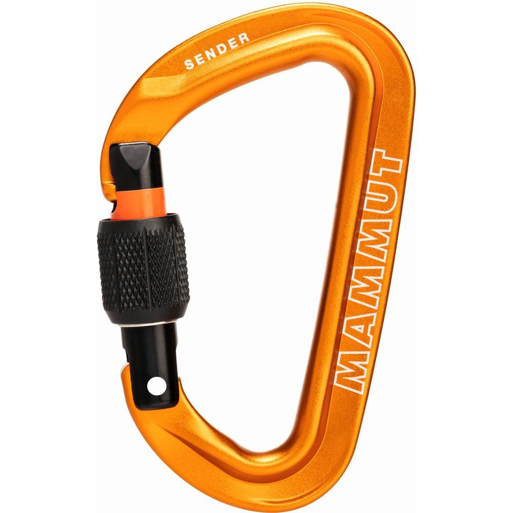 Sender Screwgate Carabiner Gold