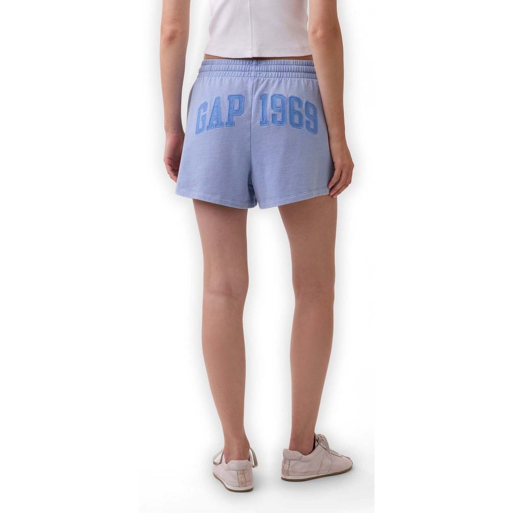 887614-04 Kraťasy s logem French Terry Modrá