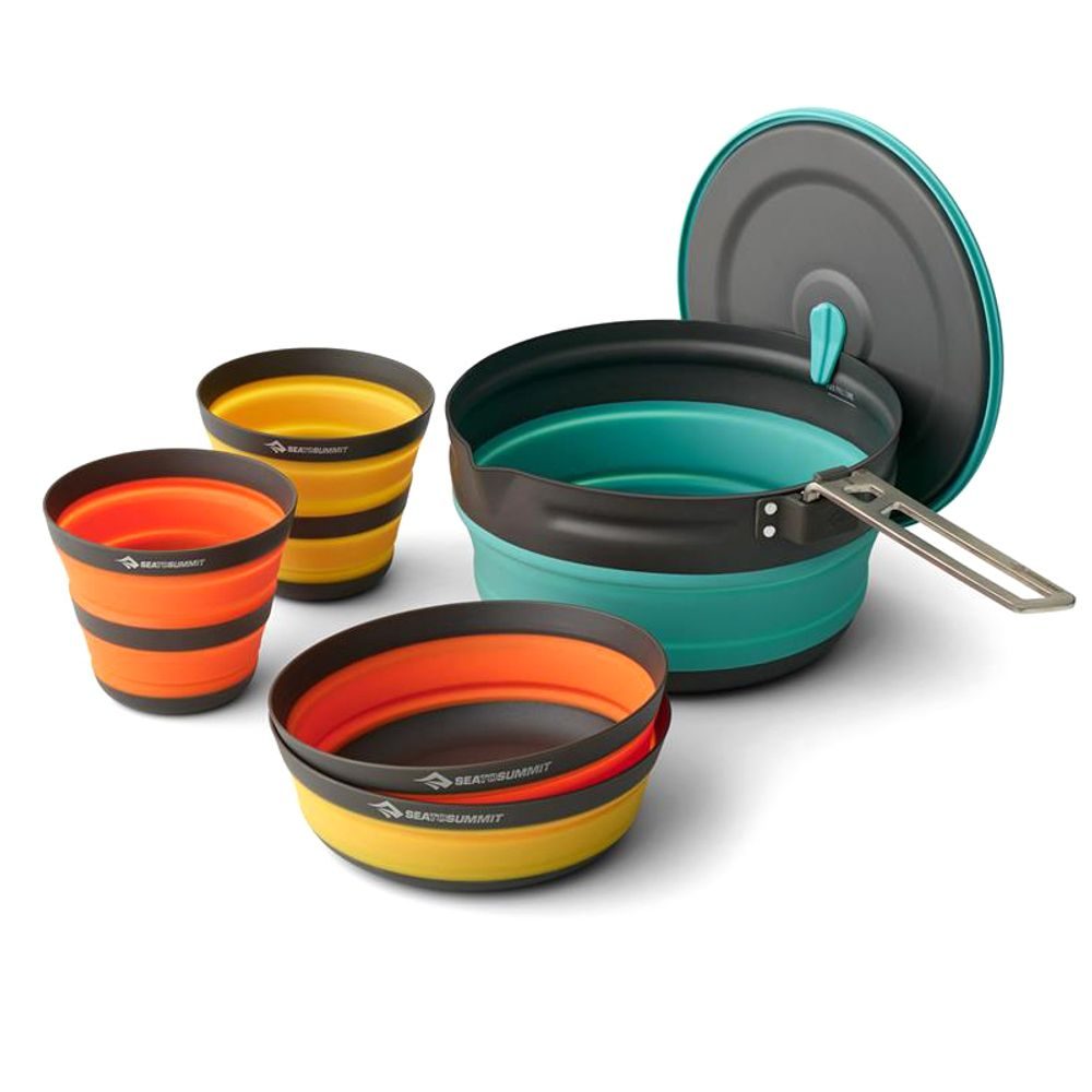 Frontier UL Collapsible Pot Cook Set w/ 2.2L Pot - [2P] [5 Piece]