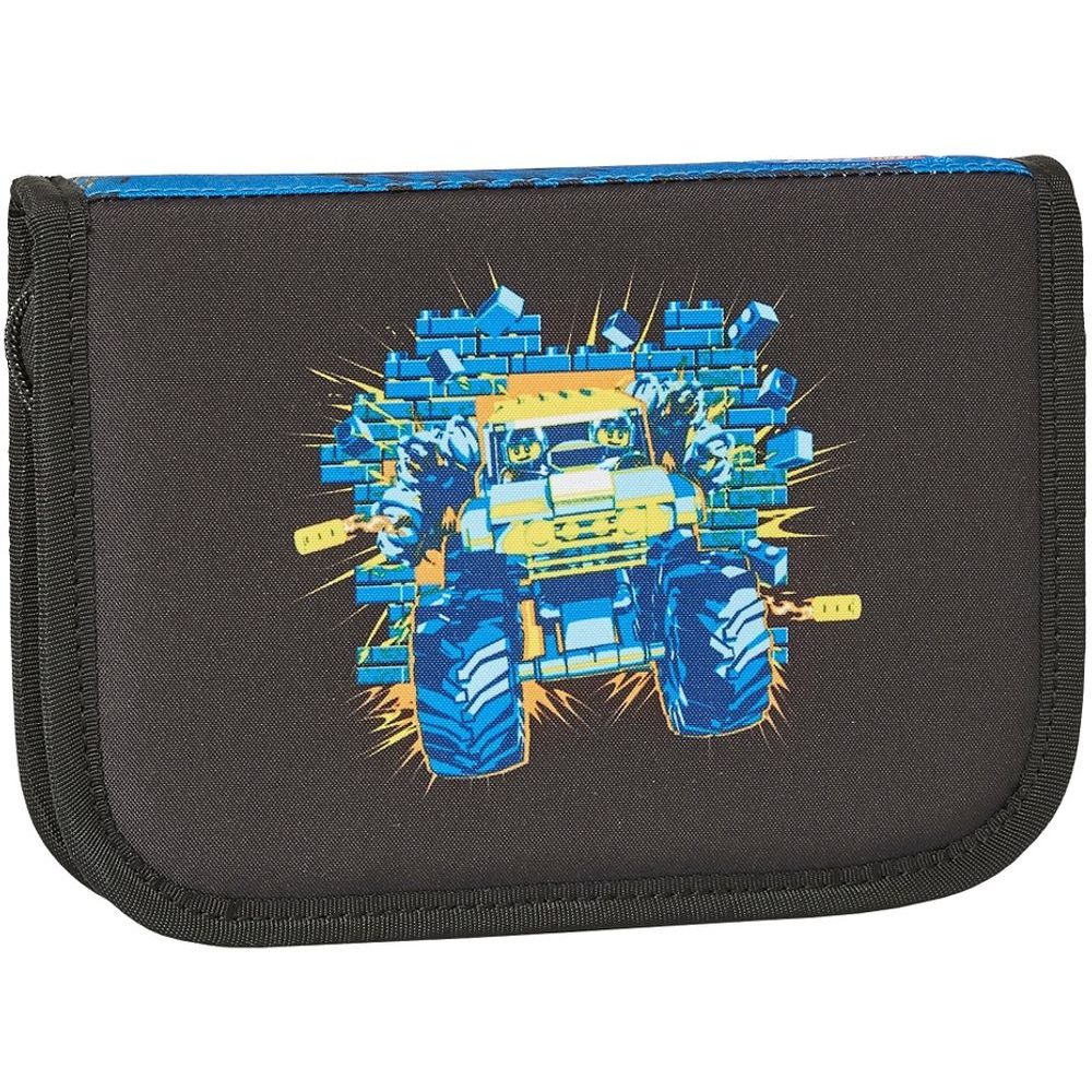 CITY Go Big - penál s náplní černá/modrá