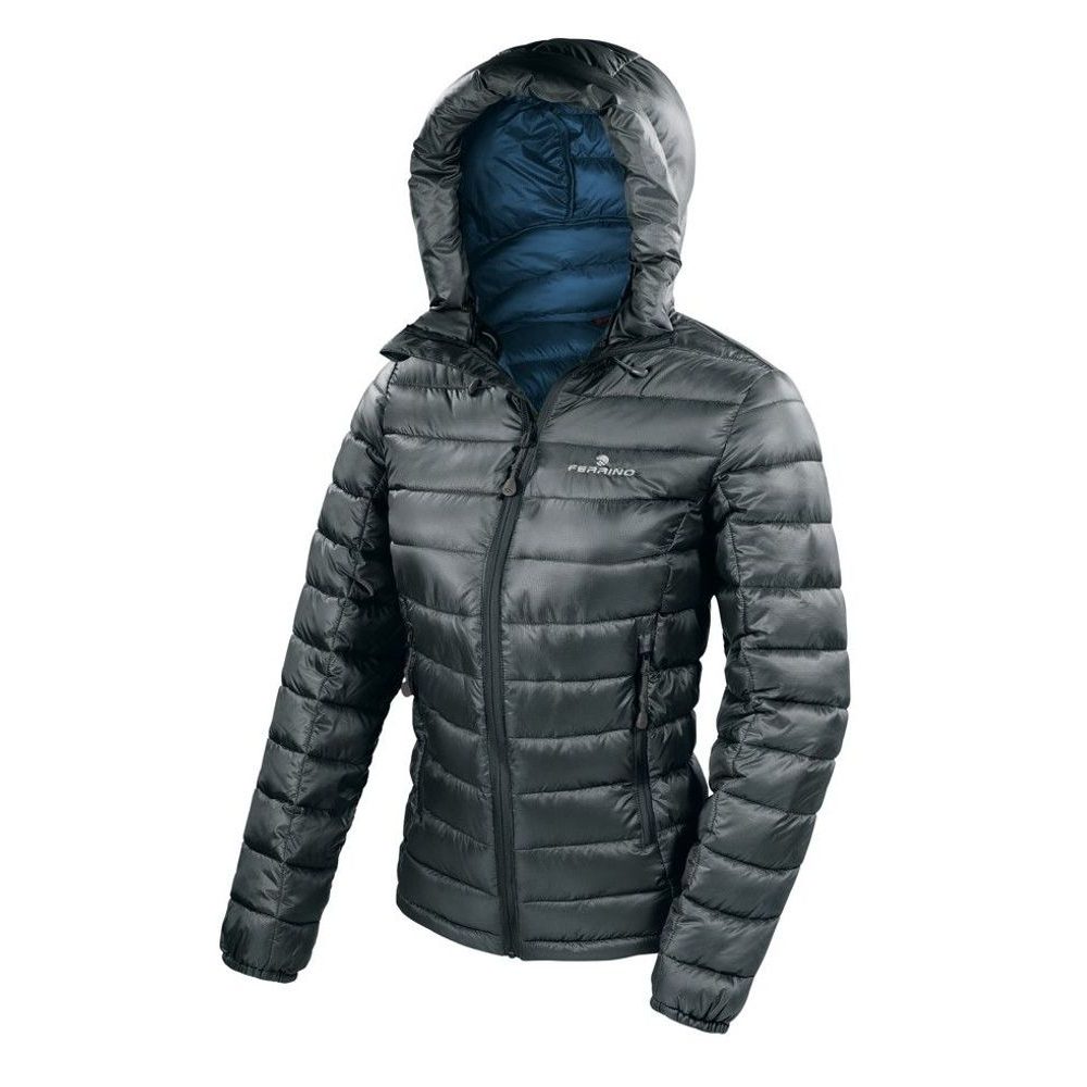 Viedma Jacket Woman, black/blue