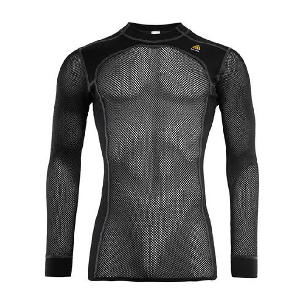 WoolNet Light Crewnet M's Jet Black