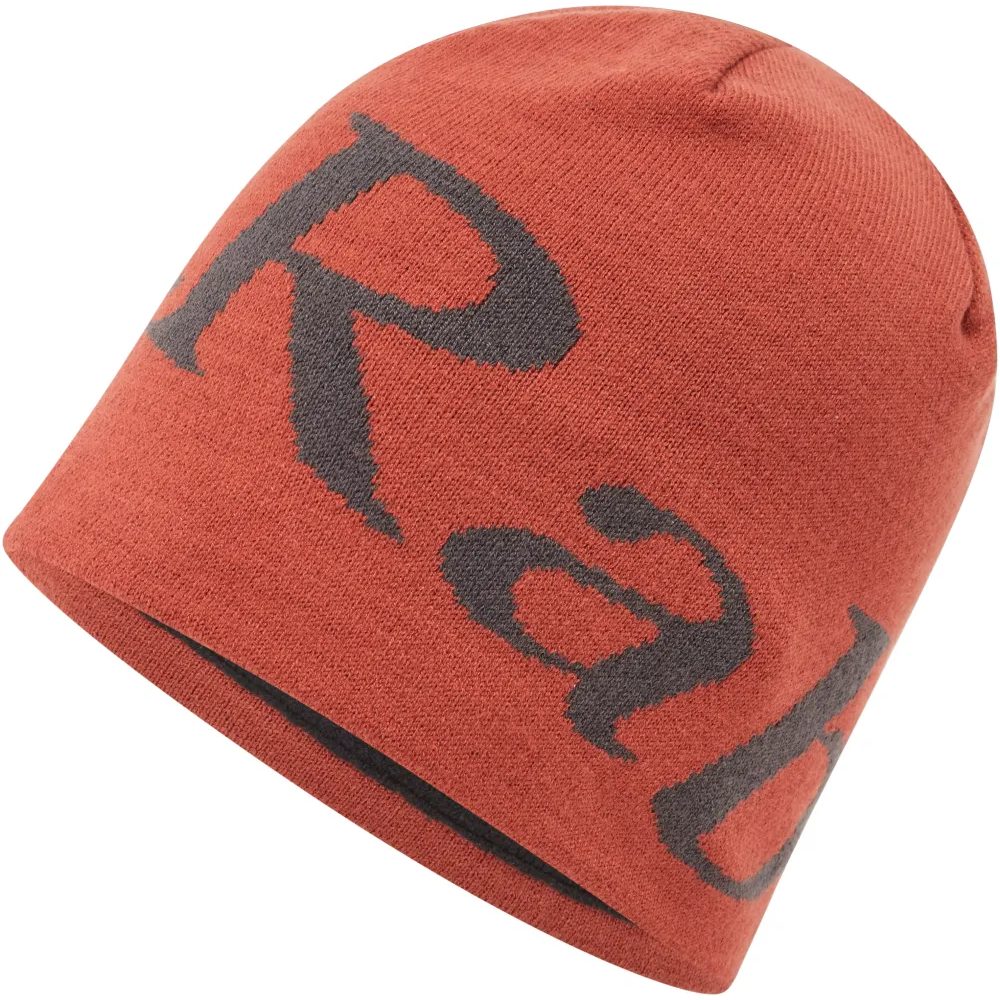 Logo Beanie tuscan red/graphene