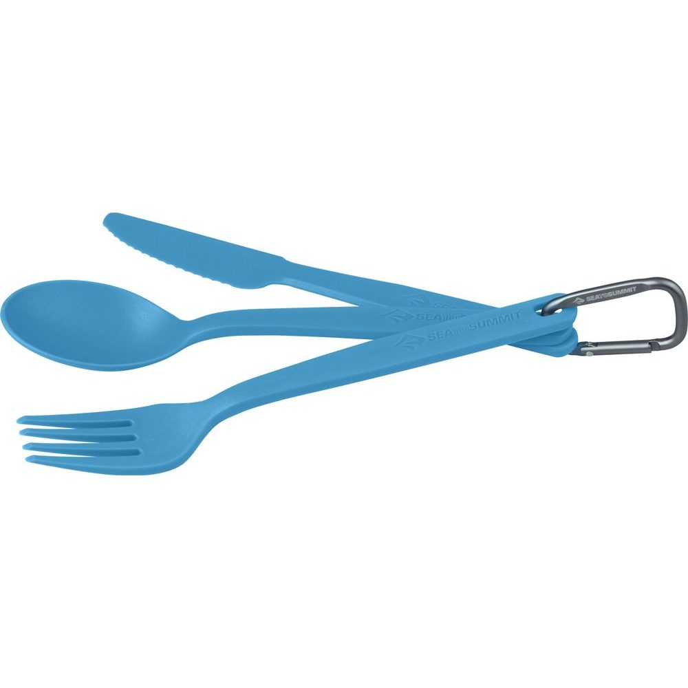 Camp Cutlery Set [3 Piece] Cendre Blue