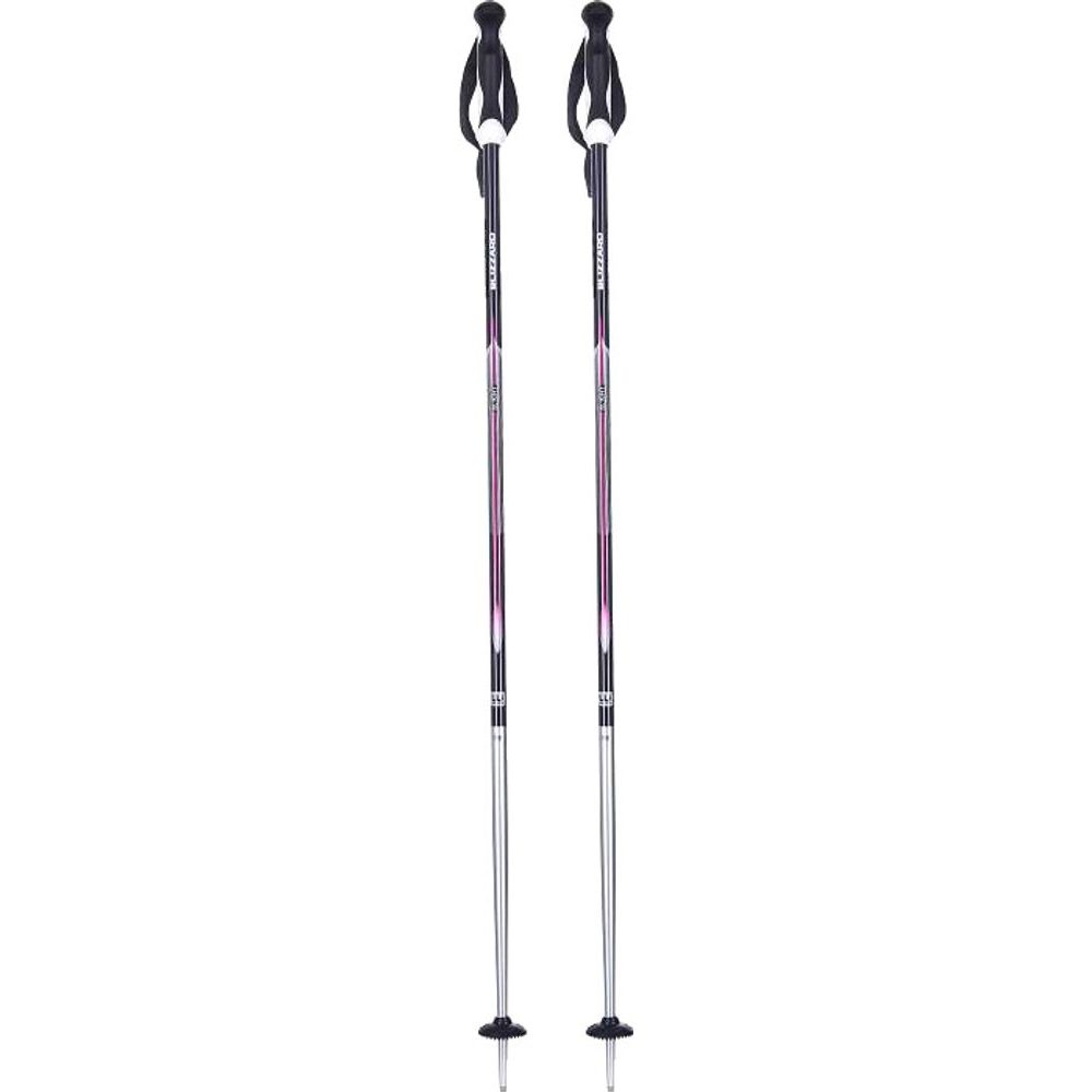 Viva Alight ski poles, blue/white/pink