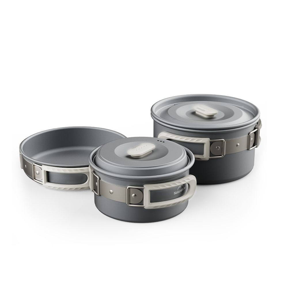 Bourdain-08 hliníková sada nádobí pro 2-4 osoby var. 1. - 750g
