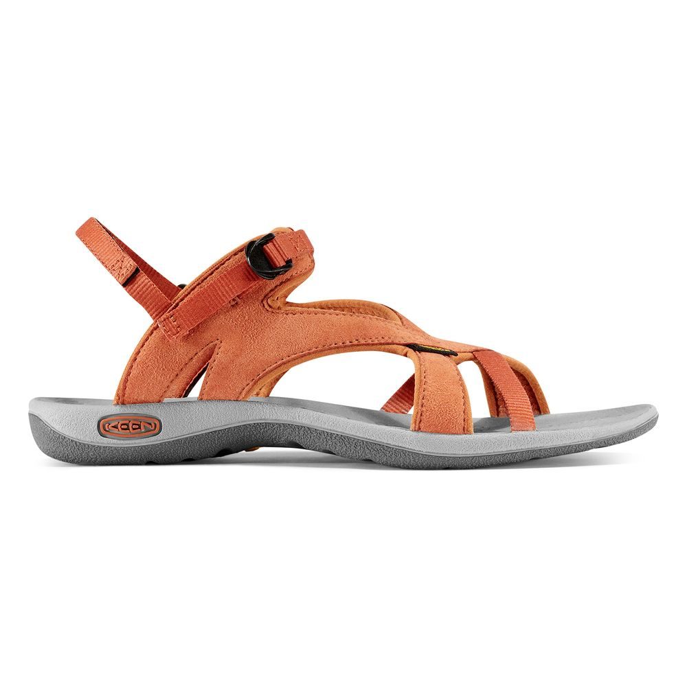 La Paz Sandal rust - dámské páskové sandále