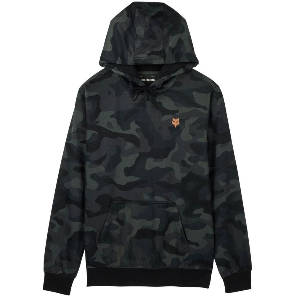 Fox Head Camo Fleece Po, Black Camo