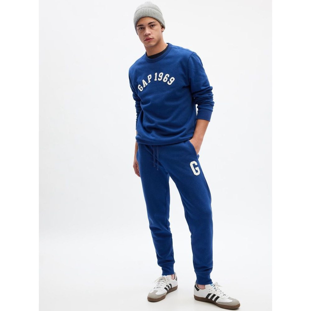 Tepláky s logem Tmavě modrá