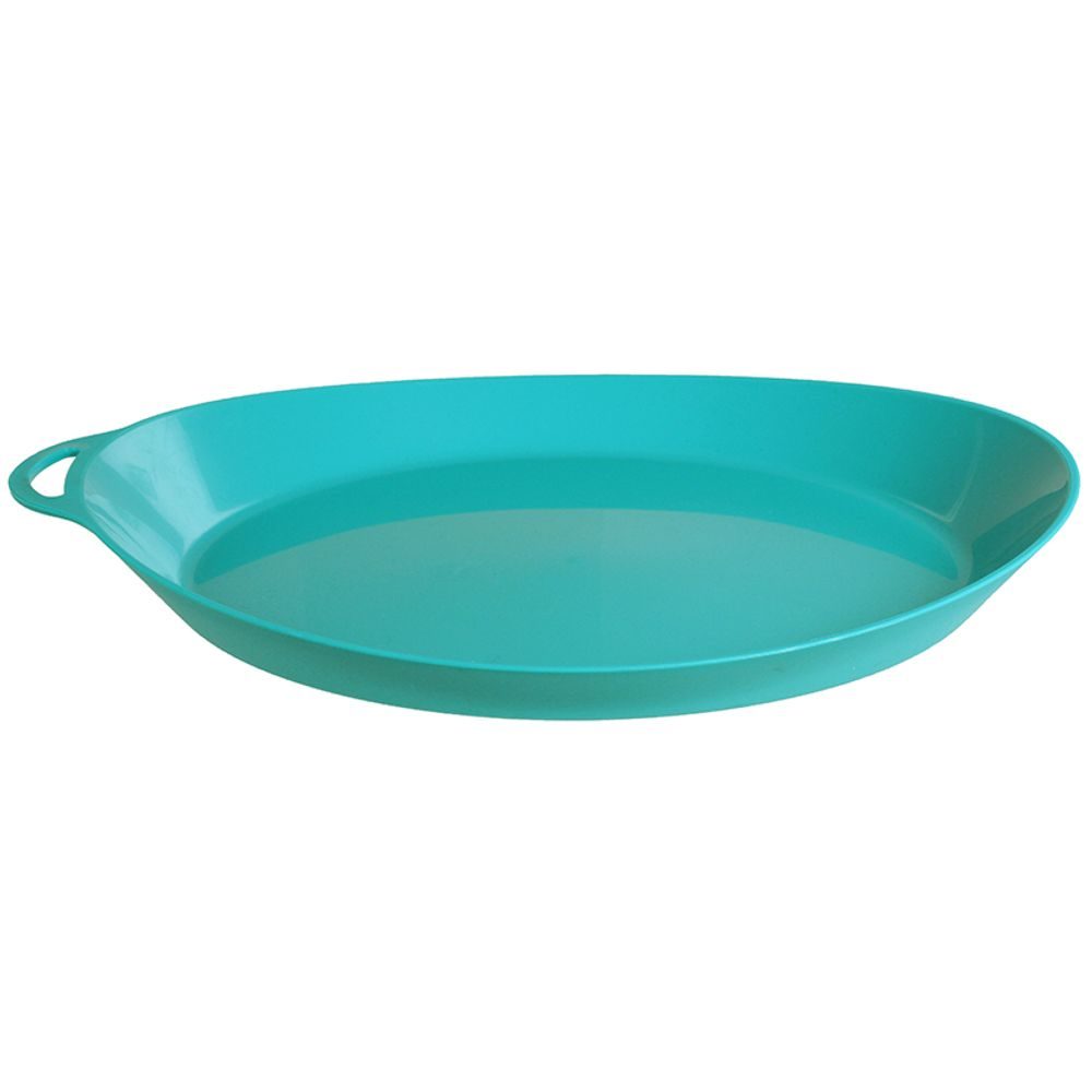 Ellipse Plate; teal