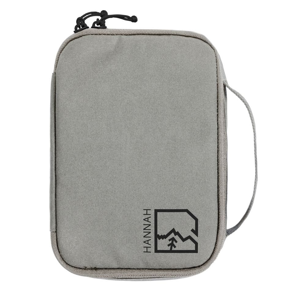 Travel case, silver sage