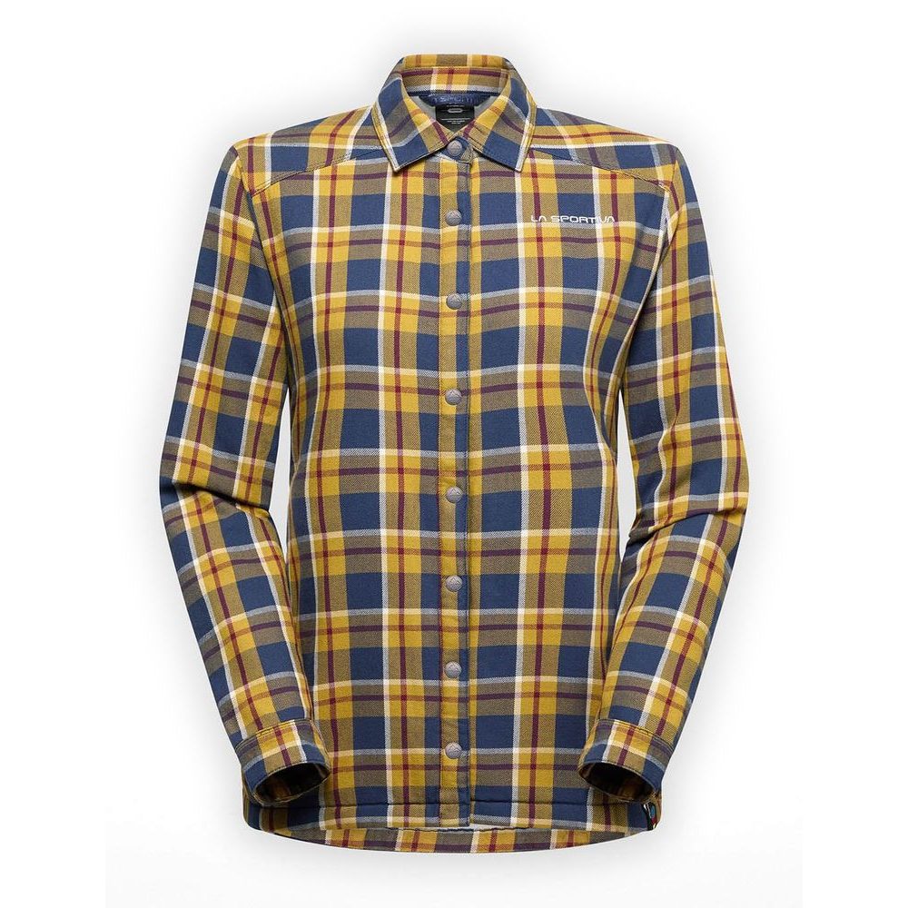 Rambler Lined Flannel Shirt W, Night Sky / Chalk