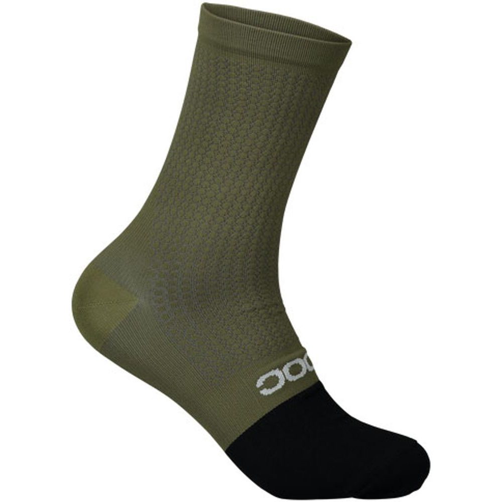 Flair Sock Mid Epidote Green/Uranium Black