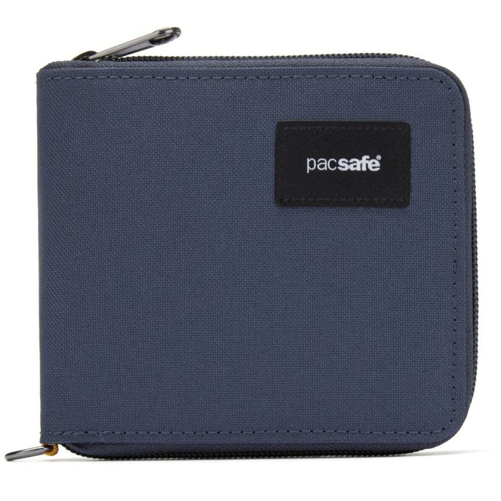 RFIDSAFE ZIP AROUND WALLET coastal blue