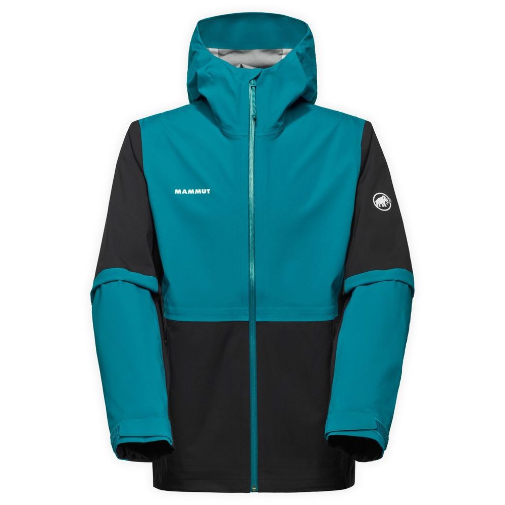 Linard Guide HS Hooded Jacket Men black-deep teal