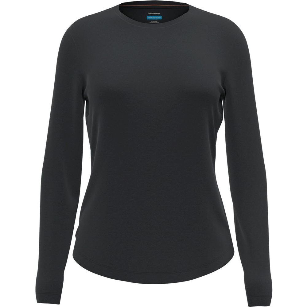 W Mer 125 Cool-Lite Sphere III LS Tee BLACK