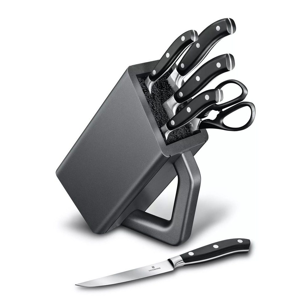 Grand Maître, cutlery block, 6pcs, POM