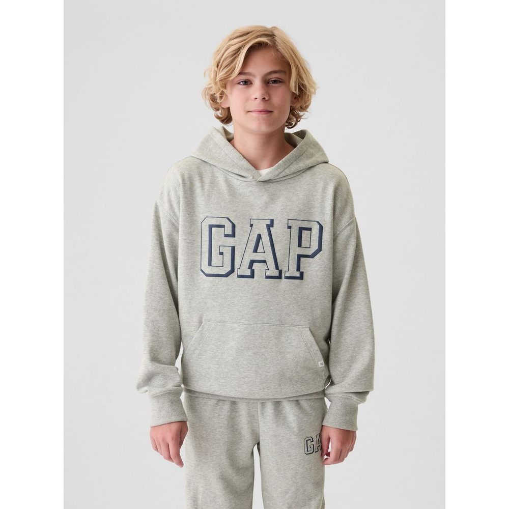 Dětská mikina s logem Šedá