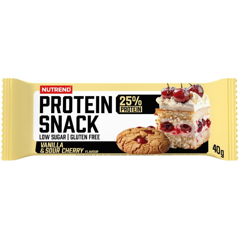 Protein Snack, tyčinka, 40 g vanilka a višeň