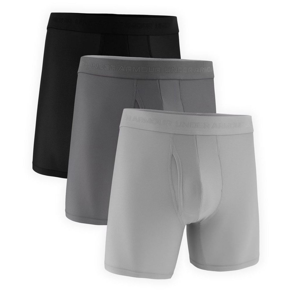 Ua Performance Tech Mesh - Mod 6in - 3pk MOD GRAY