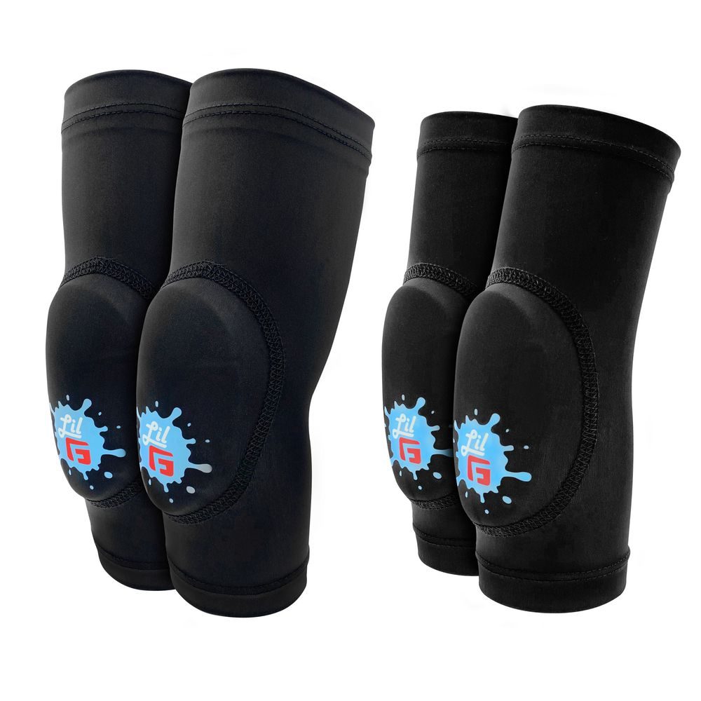 Lil'G, Toddler Knee and Elbow Guard black