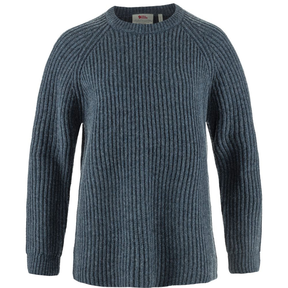 Övik Rib Sweater W Navy