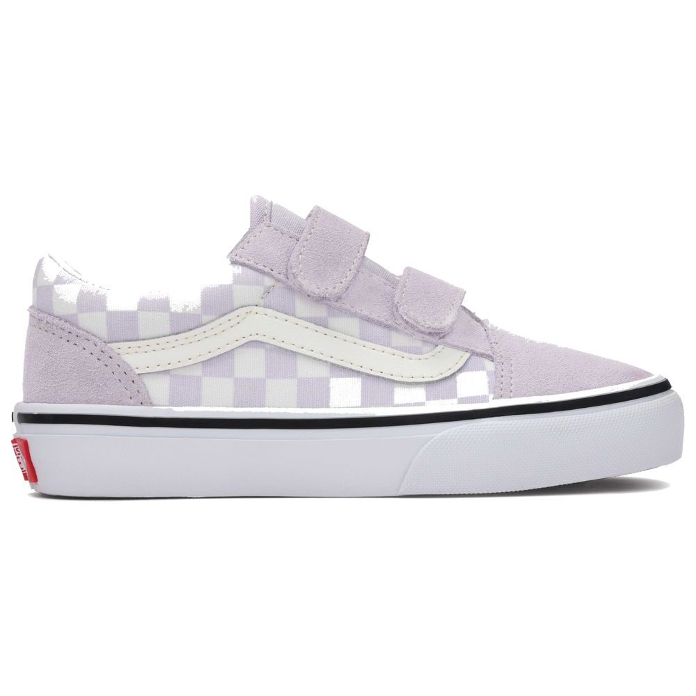Old Skool V COLOR THEORY CHECKERBOARD KIDS Lilac Mist