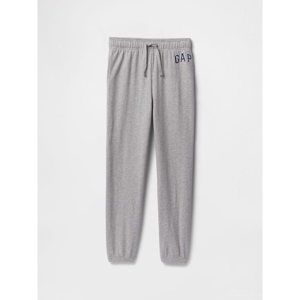 Dětské tepláky s logem Šedá