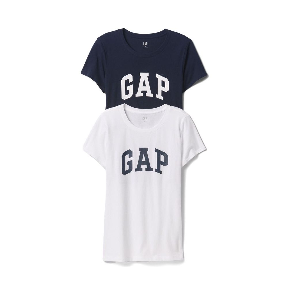 Tričko s logem, 2 ks Barevná