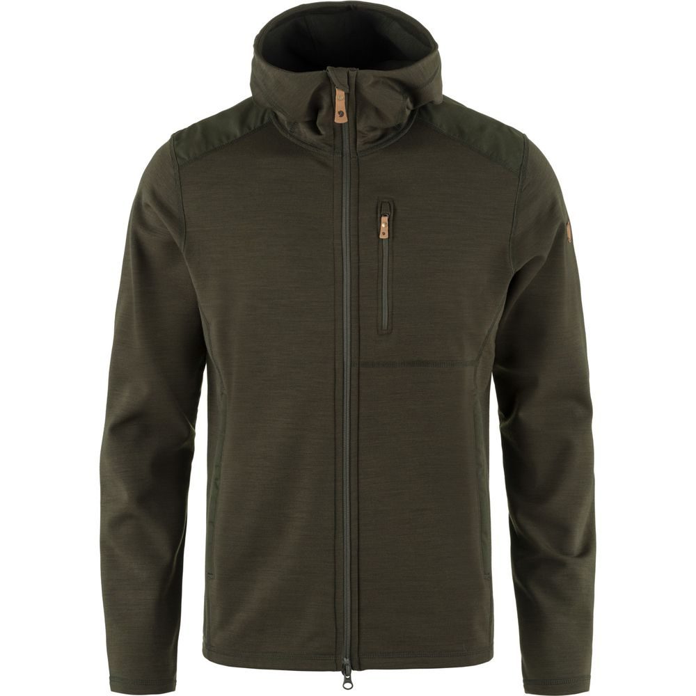 Keb Fleece Hoodie M Deep Forest