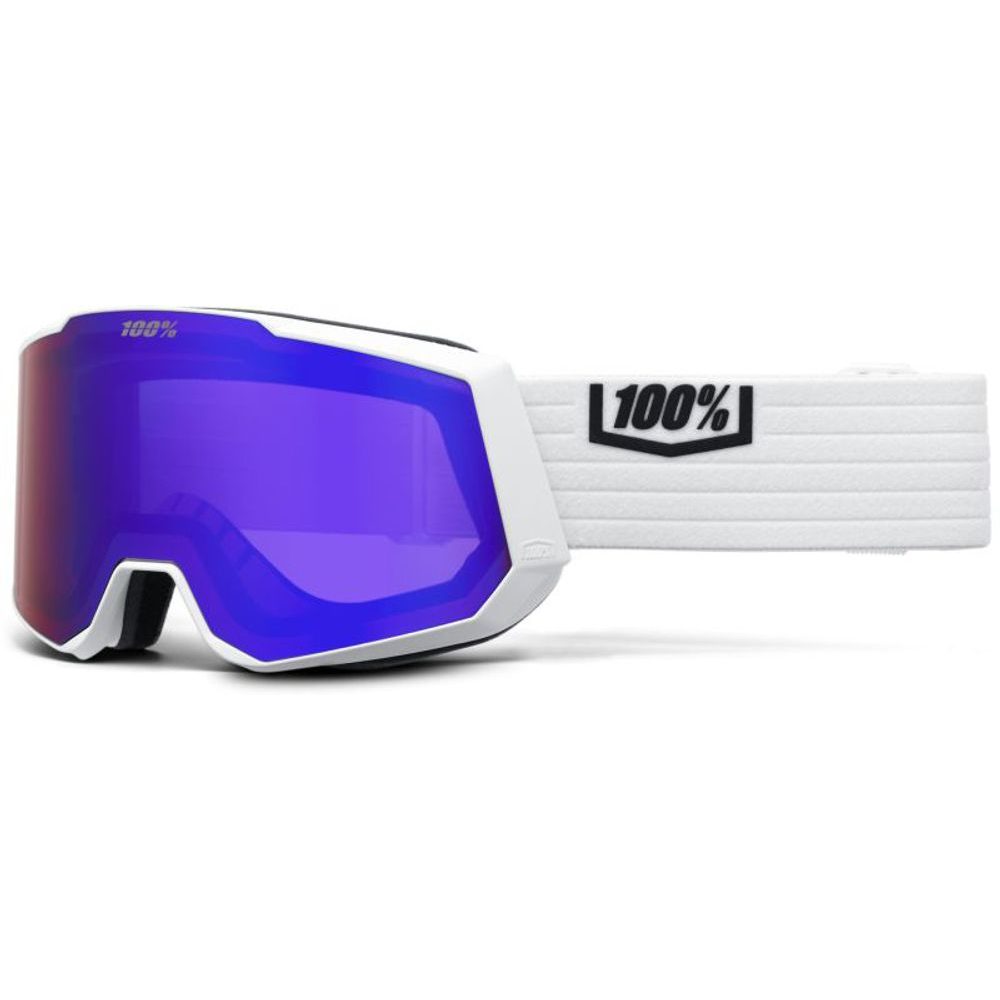 SNOWCRAFT XL HiPER Goggle - White/Violet - Mirror Violet Lens