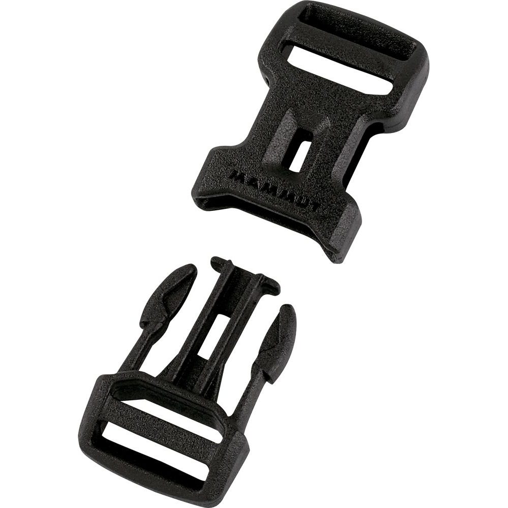 Dual Adjust Side Squeeze Buckle 25mm black