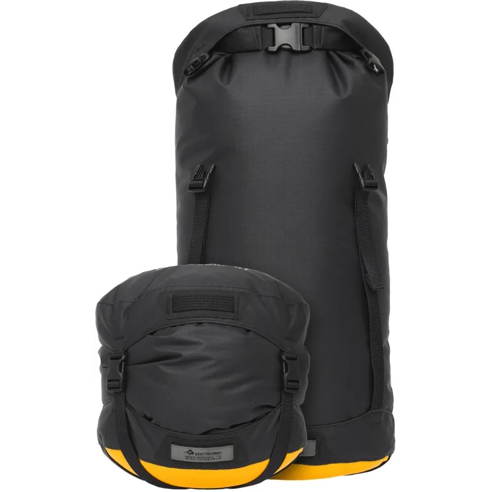 Evac Heavy Duty Compression Dry Bag - 20L Jet Black