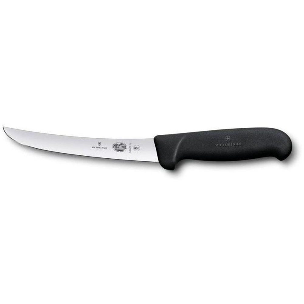 Fibrox, boning knife, 15cm, straight, black