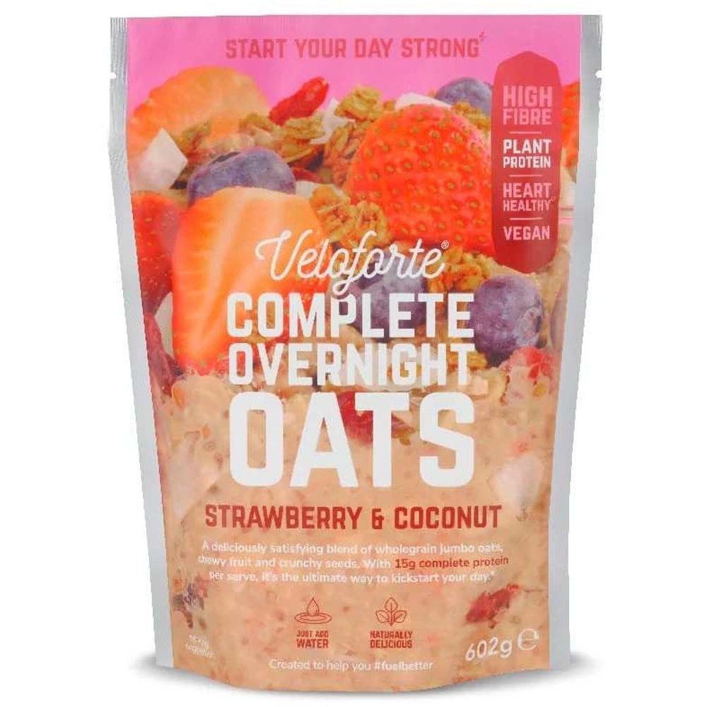 Overnight Oats / Strawberry & Coconut