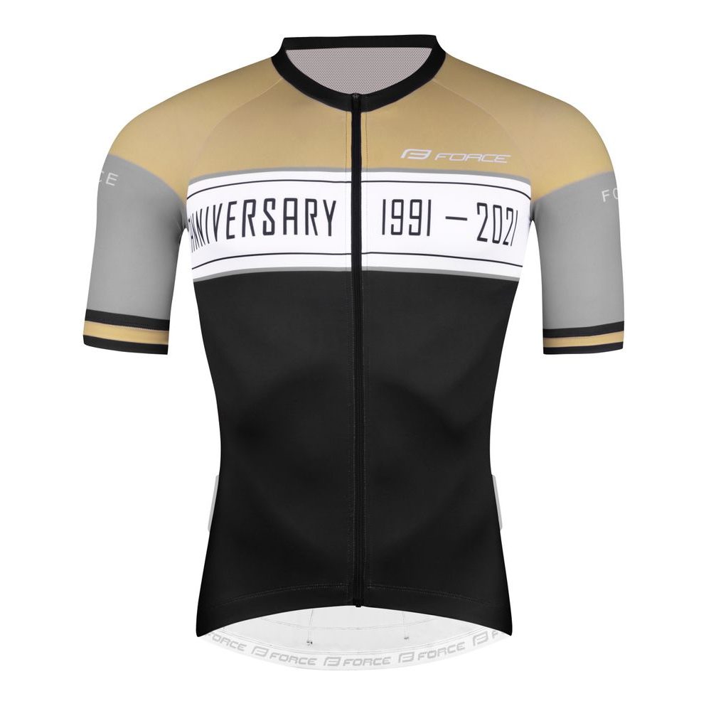 ANNIVERSARY kr. rukáv, černo-zlatý