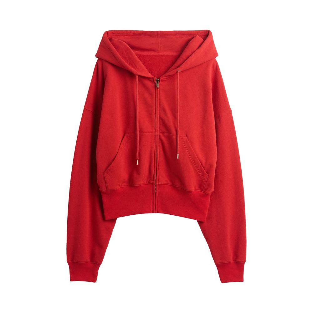 Oversize mikina Heavyweight Červená