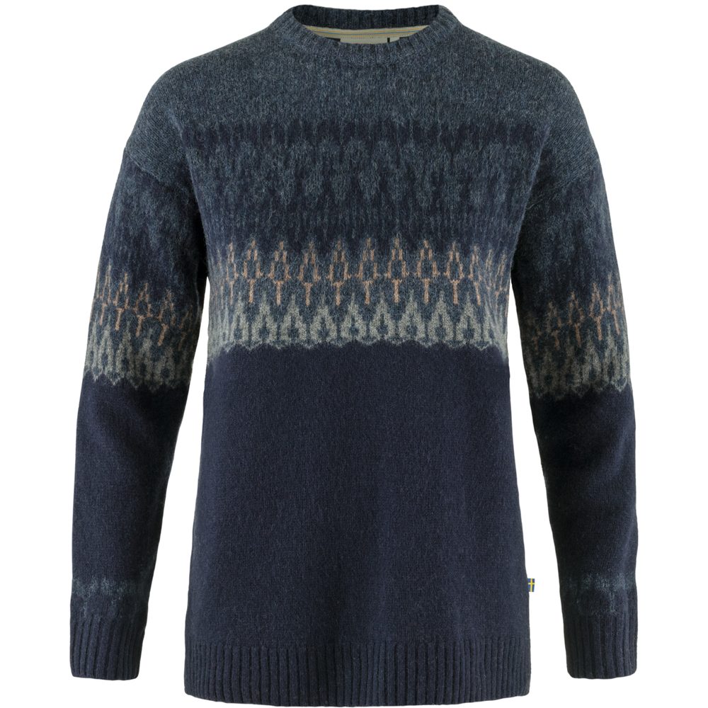 Övik Path Knit W Dark Navy-Navy