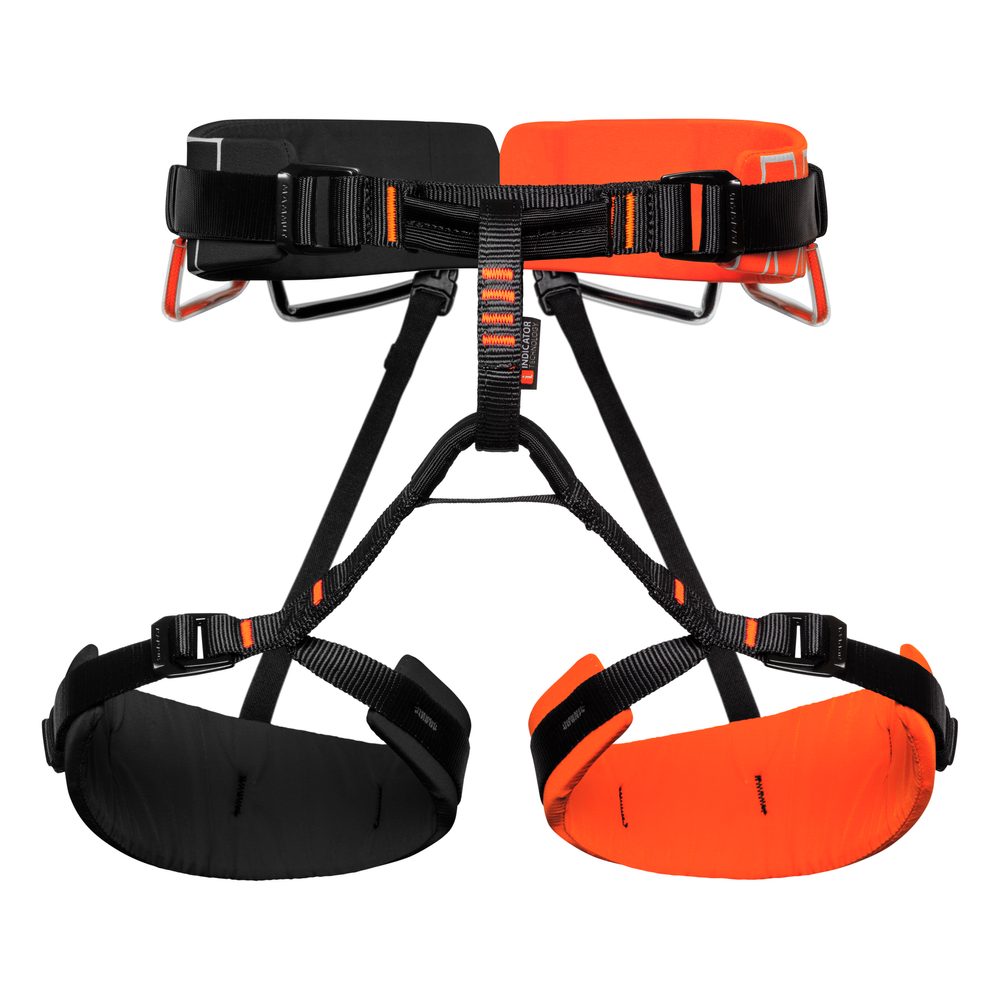 4 Slide Harness, vibrant orange-black