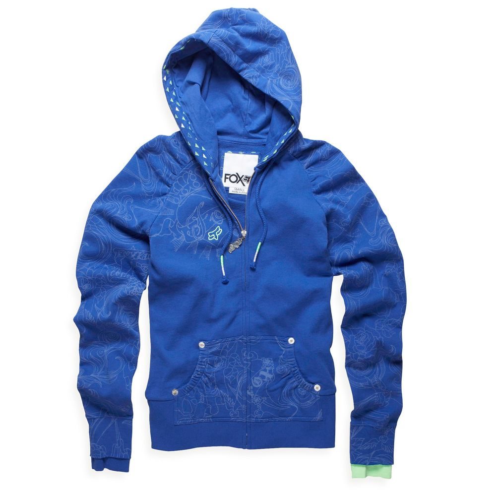 55434-387 Foxadelic Hoody - Mikina na zip s kapucí