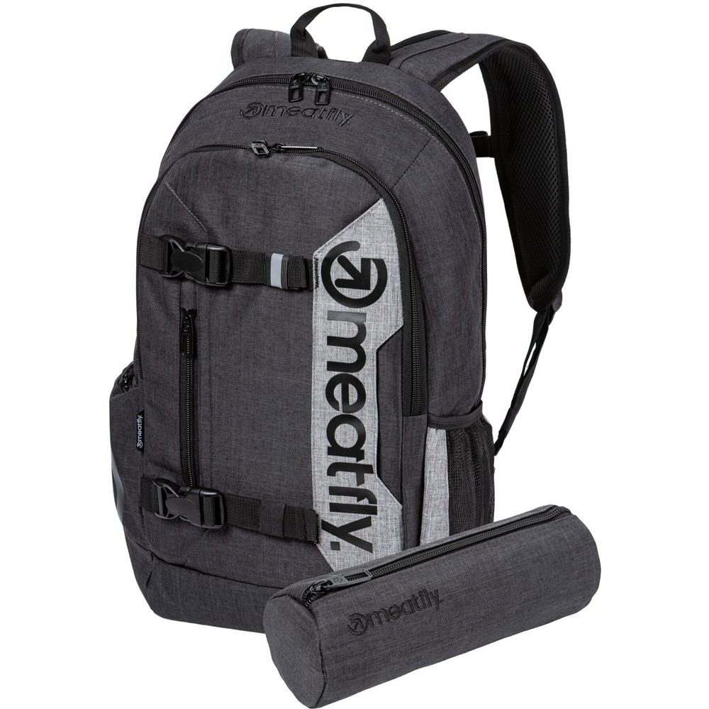 Basejumper 22, Charcoal Heather/Grey Heather