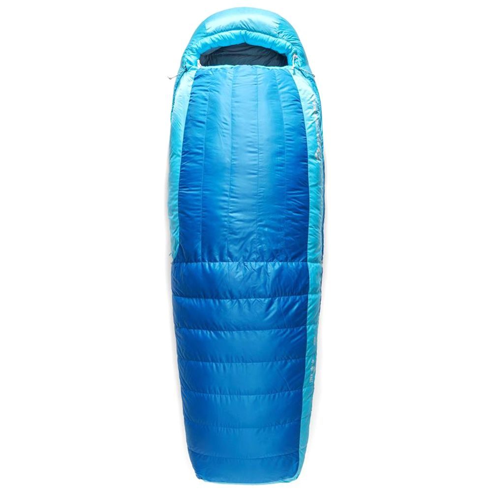 Trek -18C Down Sleeping Bag Long Snorkel Blue
