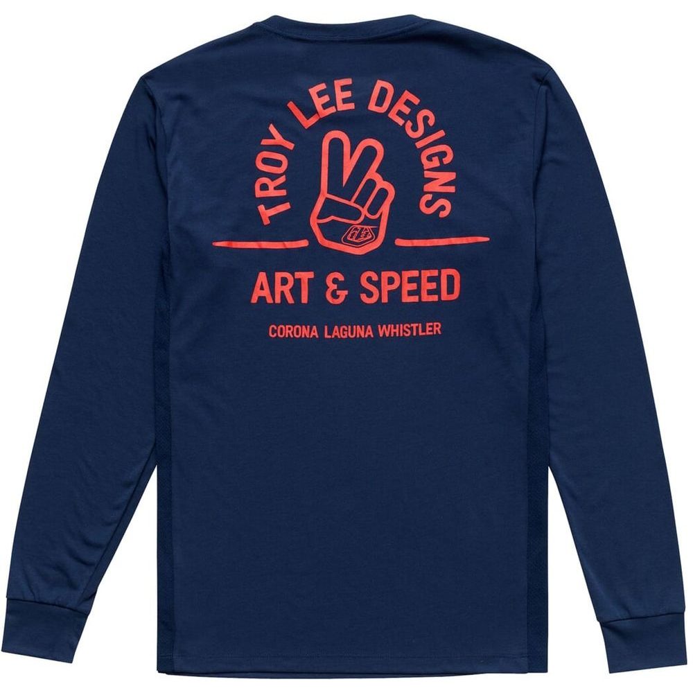 LONG SLEEVE SKYLINE RIDE TEE LOCALS MIDNIGHT