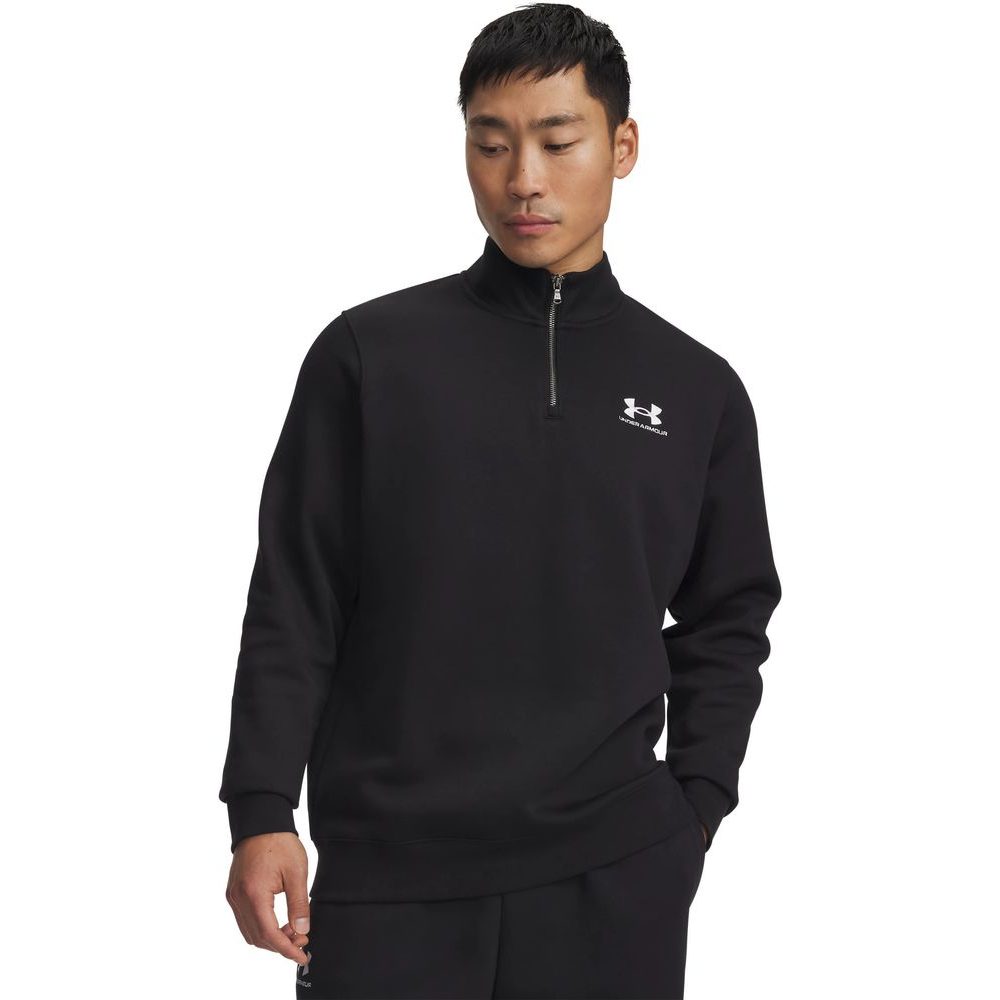Icon Fleece 1/4 Zip-BLK